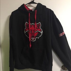 RED WOLVES universal hoodie